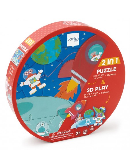 Puzzle Espace 2D et 3D