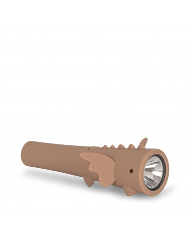 Lampe de poche rechargeable en silicone Dragon Blush rose