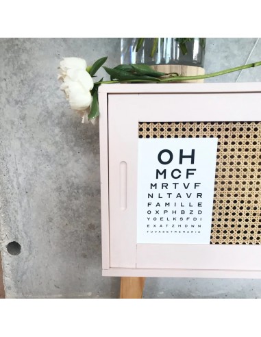 Annonce de grossesse originale - Test de vue