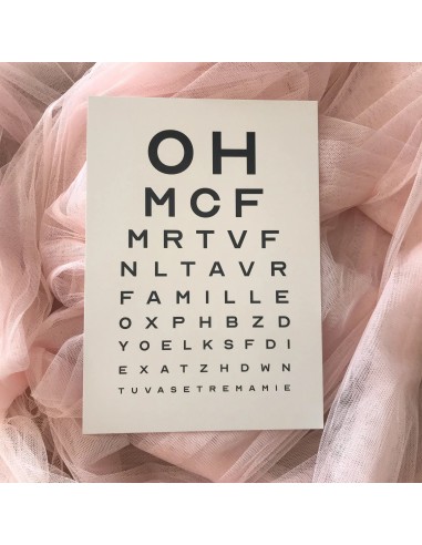 Annonce de grossesse originale - Test de vue