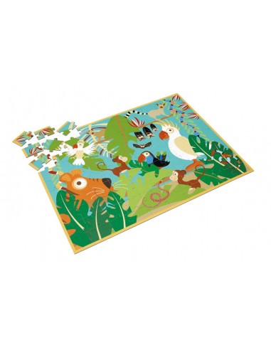 Puzzle 100 pièces Jungle