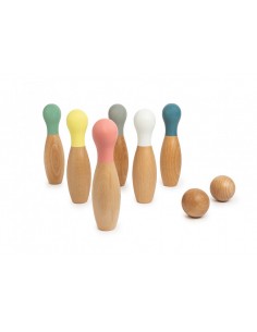 Jeu de Quilles en Bois