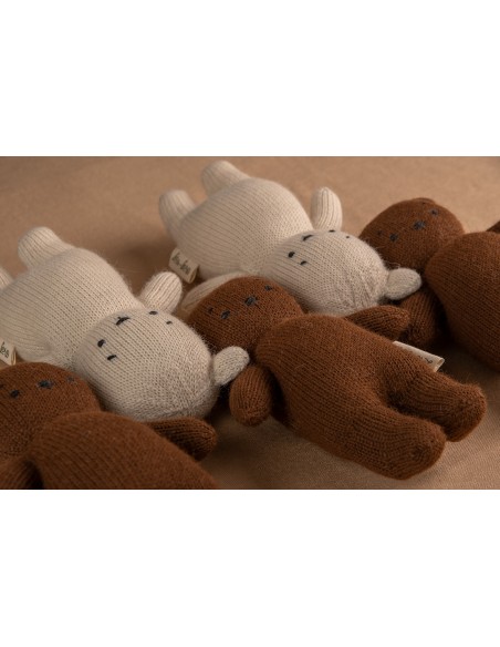 Doudou Teddy Ours Polaire LeroLero - Doudou émotionnel & solidaire