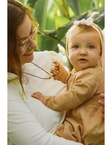 Collier d'allaitement - Collier de portage Vanille