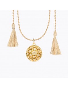 Bola de grossesse Fleur de Vie Or jaune