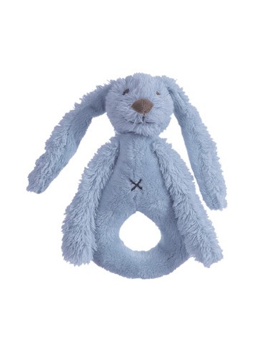 Hochet Lapin Richie Bleu foncé