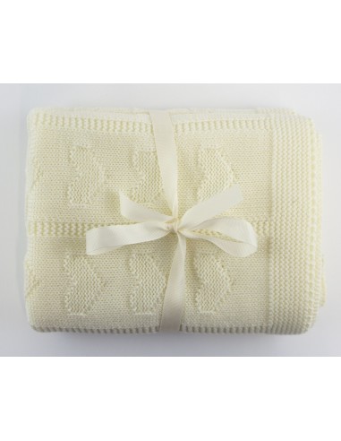 Couverture pour bébé en Laine de Mérinos 75 x...