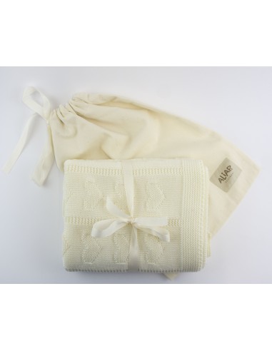 Couverture pour bébé en Laine de Mérinos 75 x...