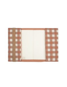 Protège-carnet de santé Hyde Park Terracotta Checks 2