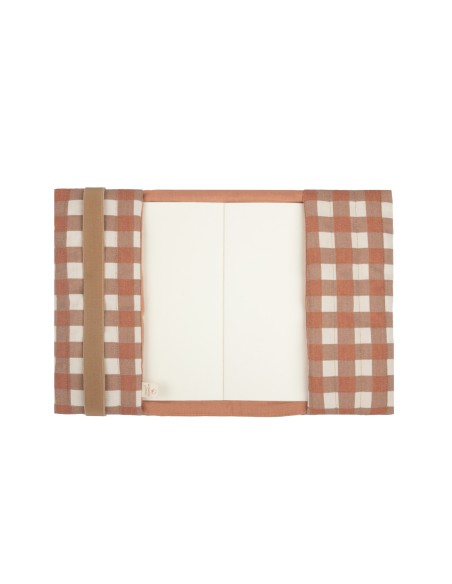 Protège-carnet de santé Hyde Park Terracotta Checks