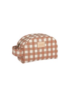 Trousse de toilette Hyde Park Terracotta Checks