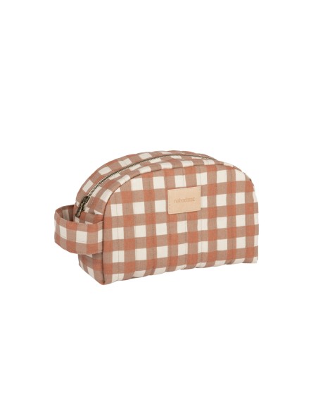 Trousse de toilette Hyde Park Terracotta Checks