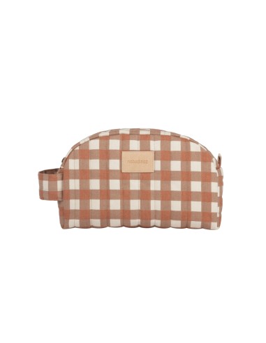 Trousse de toilette Hyde Park Terracotta Checks