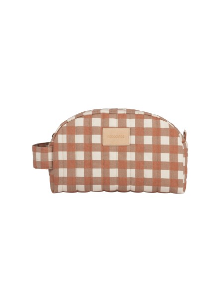 Trousse de toilette Hyde Park Terracotta Checks