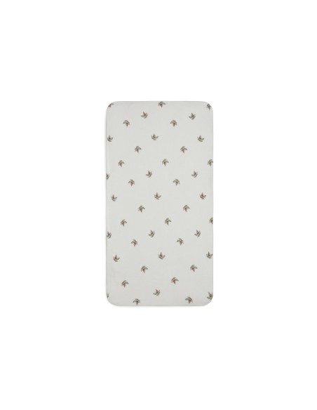 Drap housse Couffin Cododo en jersey de coton Rosehip 40x80cm