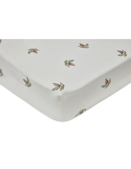 Drap housse Couffin Cododo en jersey de coton Rosehip 40x80cm