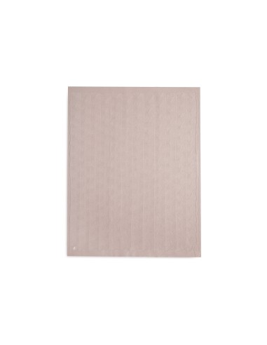 Couverture tricotée en coton biologique Shell...