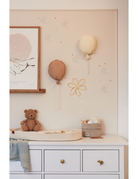 Décoration Ballon en toile Biscuit