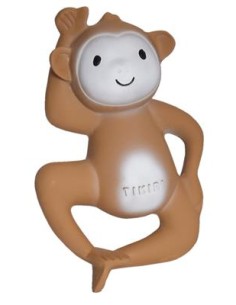 Jouet de dentition et jouet de bain Singe