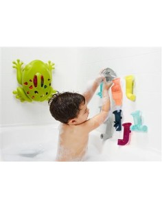 Jouets de Bain Tuyaux Ventousés à Hélices - Lot de 5 - Boon 2