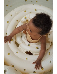 Bouée de bain bébé Multi Hearts Konges slojd 2