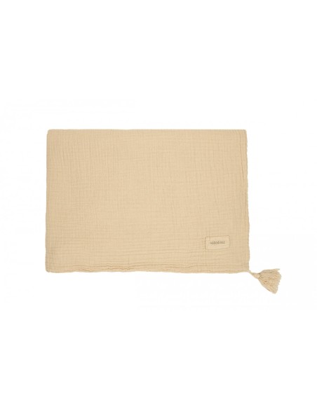 Couverture Wabi-Sabi Ginger en Coton Biologique 65 x 100cm