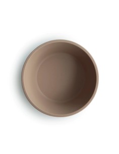 Bol en silicone Mushie anti-glisse Beige Natural 2