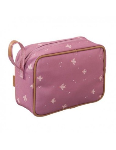 Trousse de toilette imperméable Fresk Hirondelles Mauves