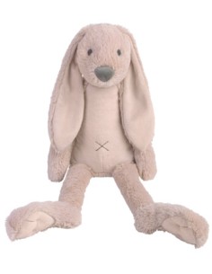 Grande peluche Lapin Richie Rose Old pink