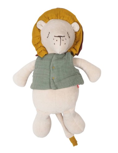 Peluche Monsieur Lion en coton biologique