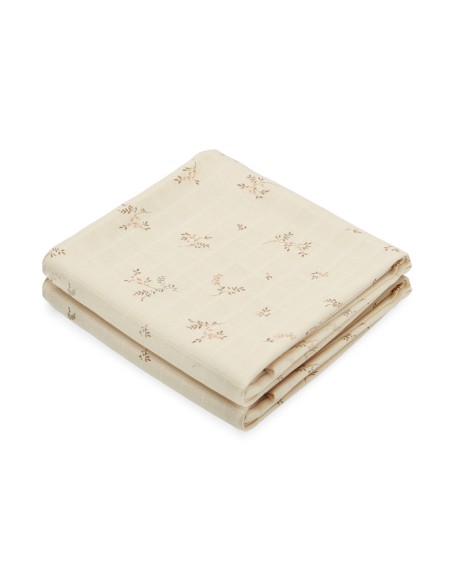 Lange en mousseline de coton biologique Ashley