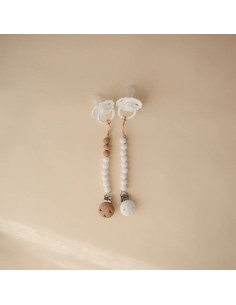 Attache tétine Hera en perles silicone Shifting Sand 2