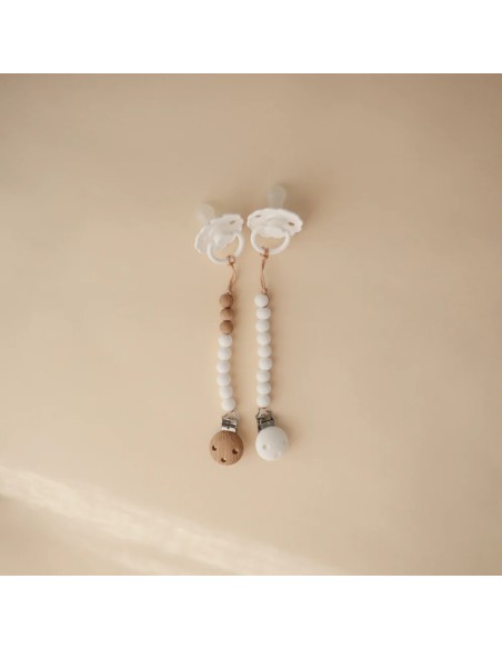 Attache tétine Hera en perles silicone Shifting Sand