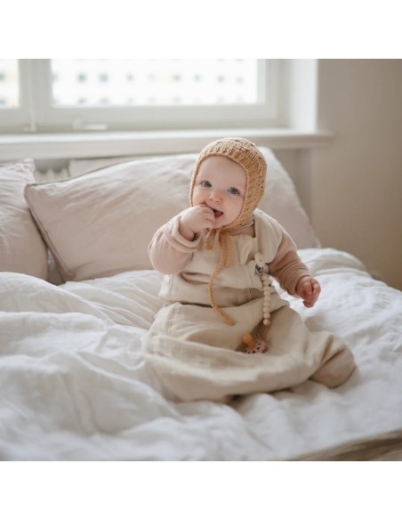 Attache tétine Hera en perles silicone Shifting Sand