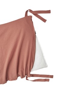 Tour de lit Wabi-Sabi Rosewood - Coton Biologique 2