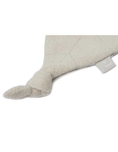 Doudou attache-tétine Feuille Nougat