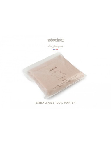 Protège-carnet de santé en Lin Noisette