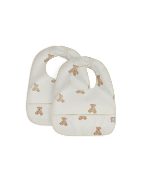 Lot de 2 bavoirs imperméables imprimé Teddy