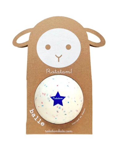 Ballon Confetti Bleu 10 cm - Ratatam