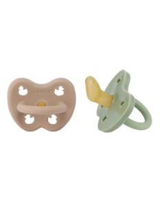 Lot de 2 Tétines physiologiques en caoutchouc naturel Tag...