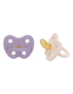 Lot de 2 Tétines physiologiques en caoutchouc naturel