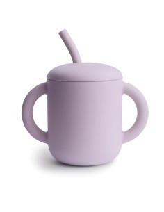 Gobelet d'apprentissage en silicone souple à anses avec...