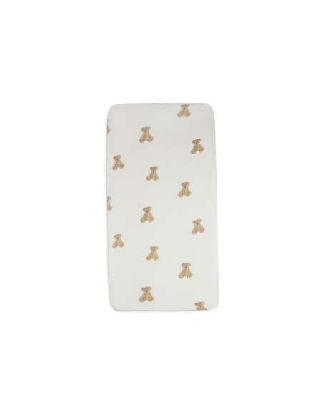Drap housse Couffin Cododo en jersey de coton Teddy 40x80cm