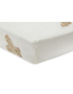 Drap housse en jersey de coton Teddy 60x120cm 2