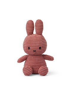 Peluche Miffy Velours Côtelé Vieux Rose