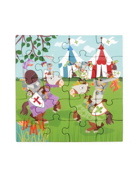 Livre Puzzle Magnétique Chevaliers