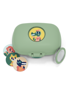 Boîte à Goûter Verte MonBento MB Gram Forest