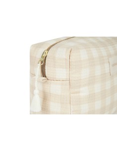 Trousse de Toilette Diva Nid d'Abeille Ivory Checks 2