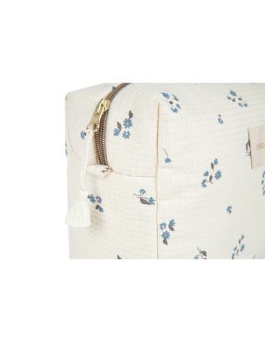 Trousse de Toilette Diva Nid d'Abeille Lily Blue