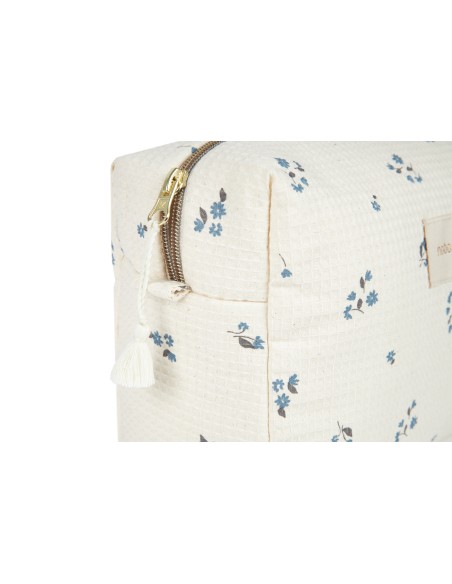 Trousse de Toilette Diva Nid d'Abeille Lily Blue